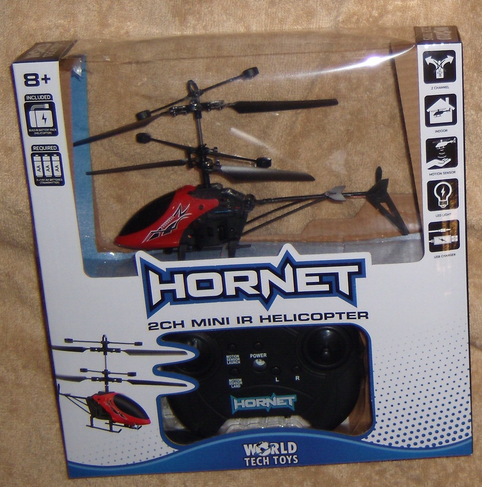 HORNET 2Ch Mini IR HELICOPTER RED brand new