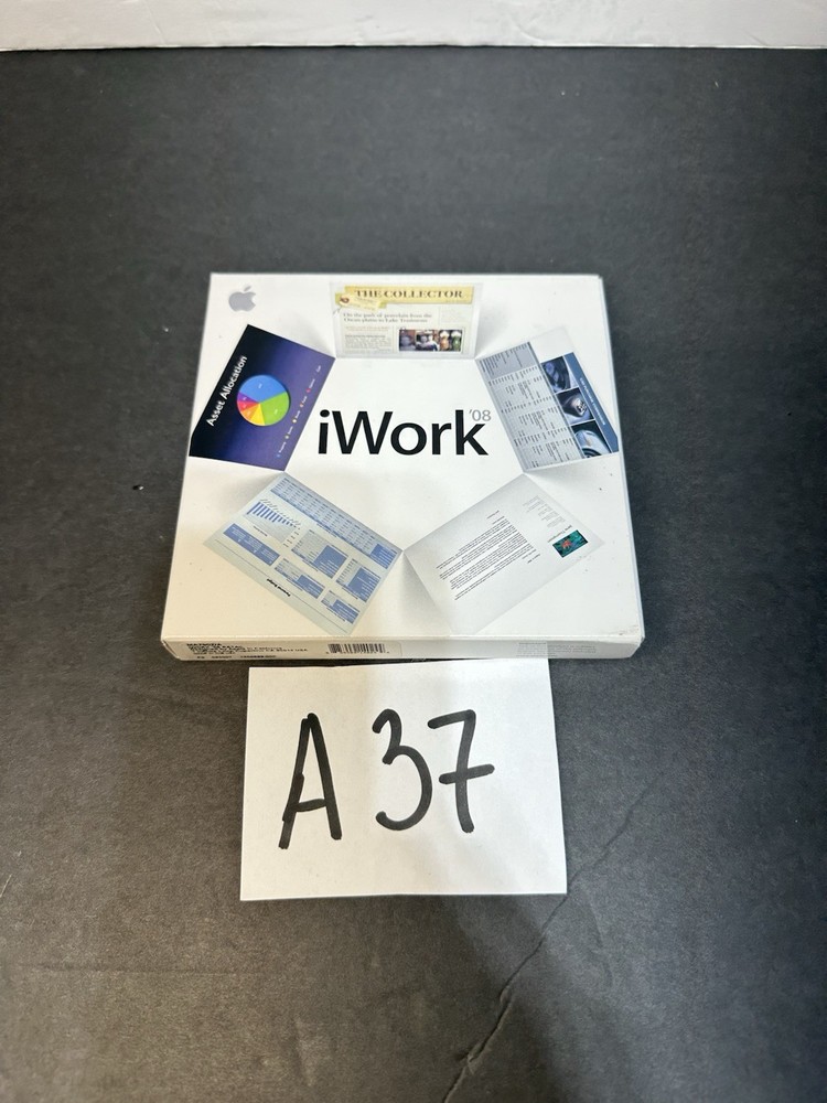 APPLE Mac iWork 08 Software New Free Ship