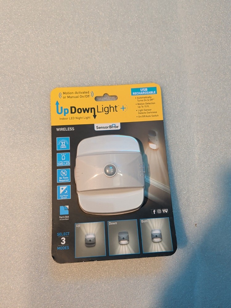 Sensor Brite Automatic Accent LED Light Cool White 2.8W/3.7V SBUDR-CD4