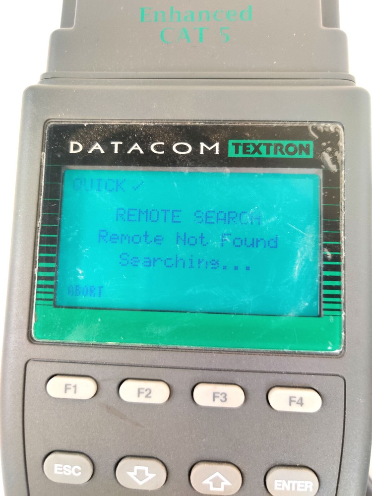 Datacom Technologies LANcat System 6 Cat 5 Cable Tester Analyzer