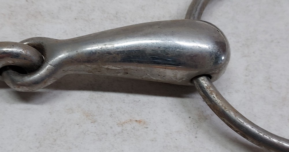 O-Ring Stainless Steel Snaffle Bit - 4¾" Port - 726242