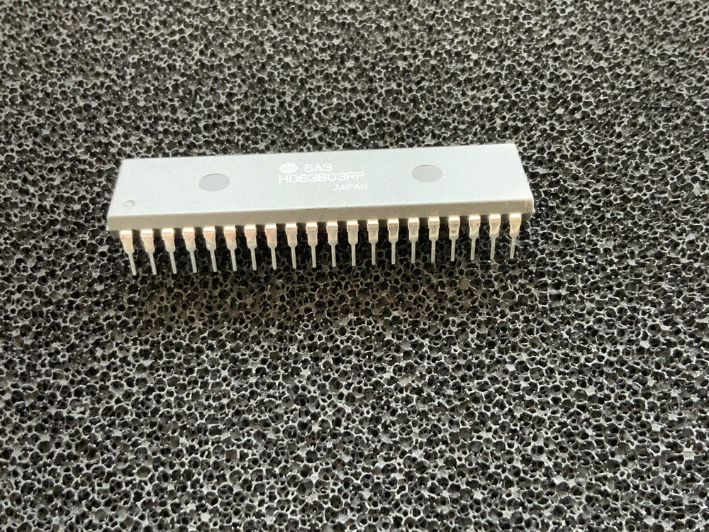 HITACHI HD63B03RP 40-PIN PROCESSOR Ic-8-bit CMOS Cpu-2mhz