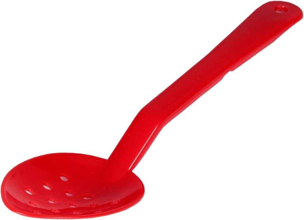Excellanté 11-Inch Serving Spoon, Perforated, Polycarbonate, Red