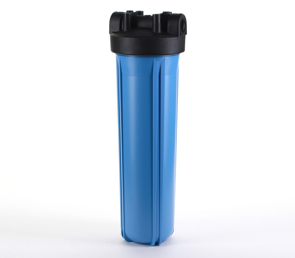 Hydronix HF45-20BLBK15 4.5" x 20" Water Filter Housing, Whole House Commercial