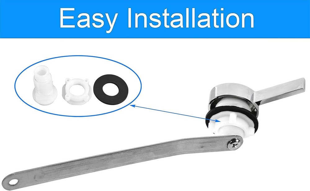 Toilet Flush Handle Replacement Fit for Kohler Cimarron Universal Front Mount