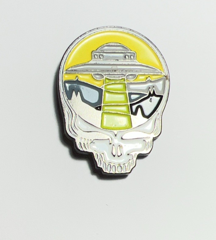 Grateful Dead UFO Pin (Back Pins Are Missing)