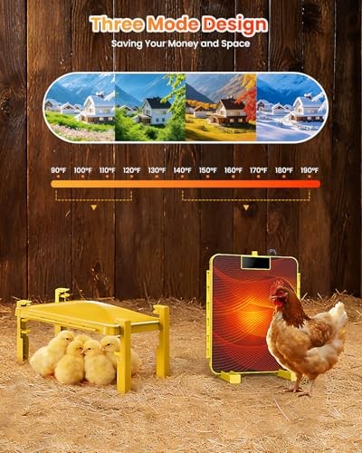 Brooder Plate for Chicks - Chick Heat Plate Brooder Heater Chicken Coop Yellow