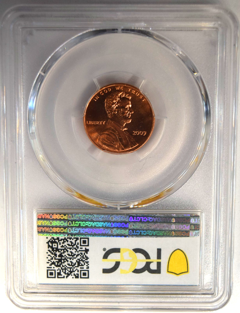 2009 Lincoln Early Childhood Cent - PCGS MS65RD with Goldshield Trueview