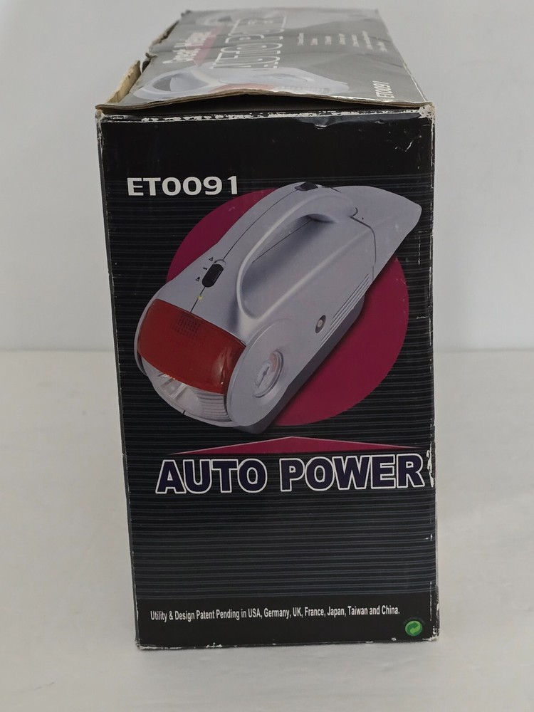 Auto Car 7 in 1 Emergency Power Bank, Compressor, Vacuum, Flashlight, Hammer +