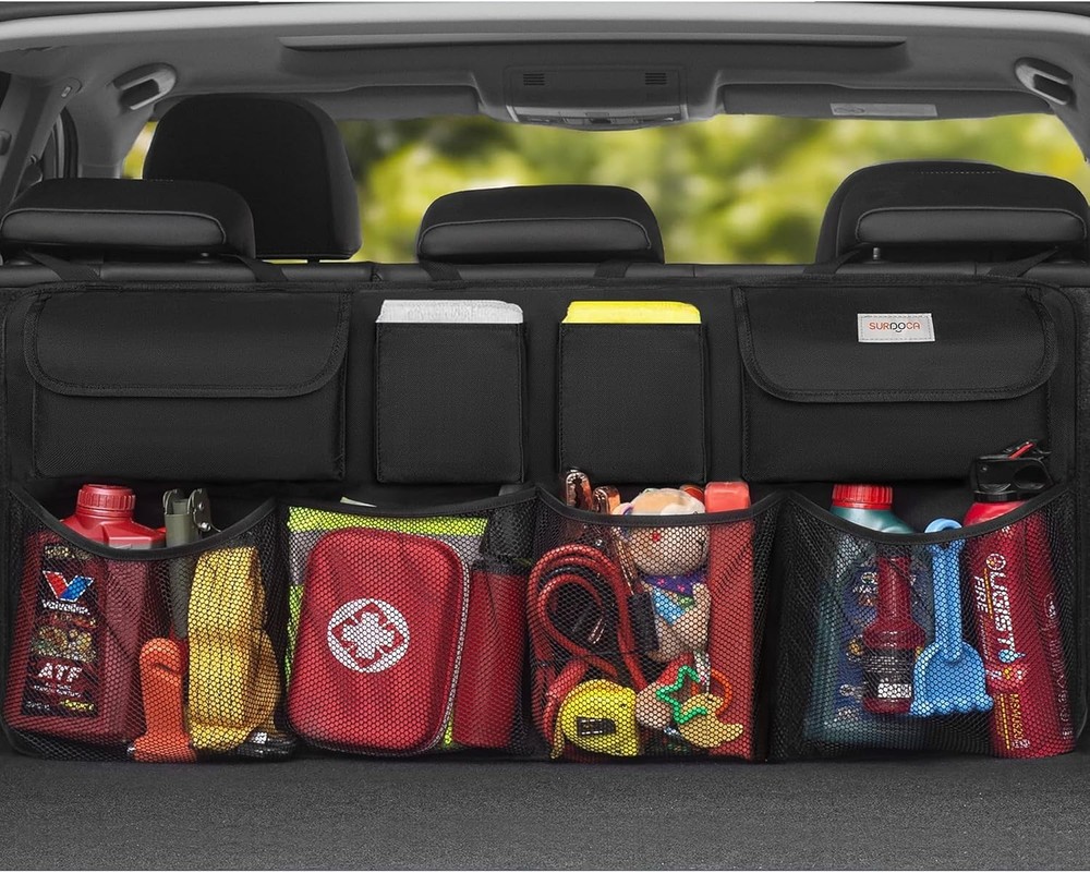 Adjustable Multifunctional Trunk Organizer - Durable, Waterproof & Light