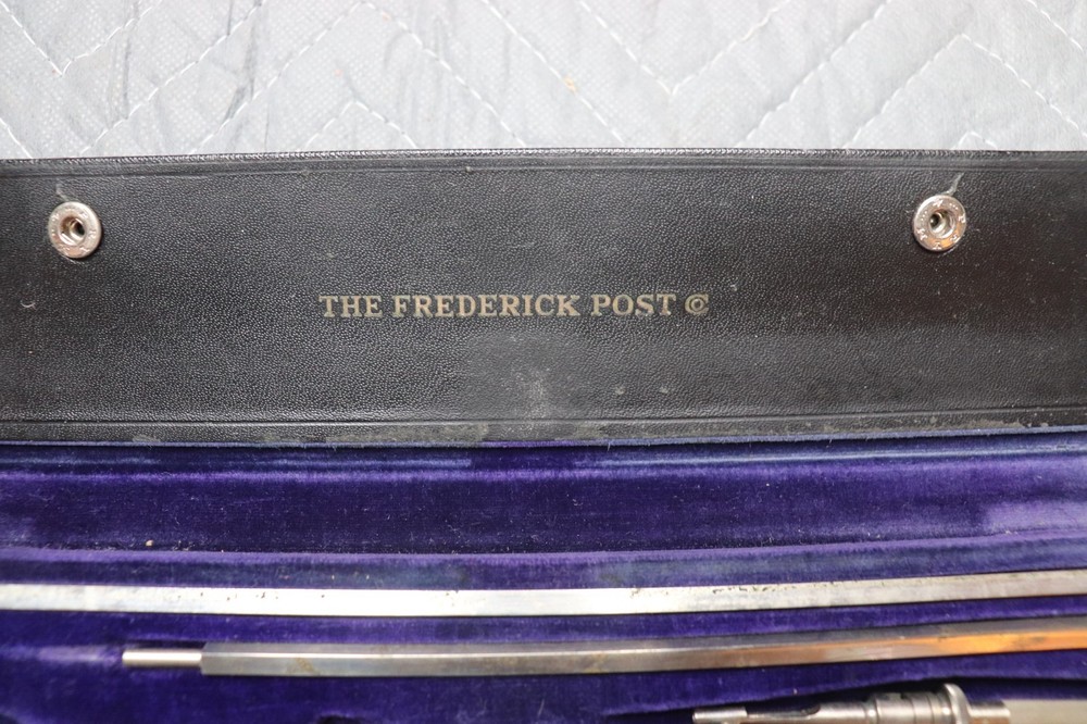 Vintage Frederick Post Drafting Compass Set Complete Engineer Tools w/ Case