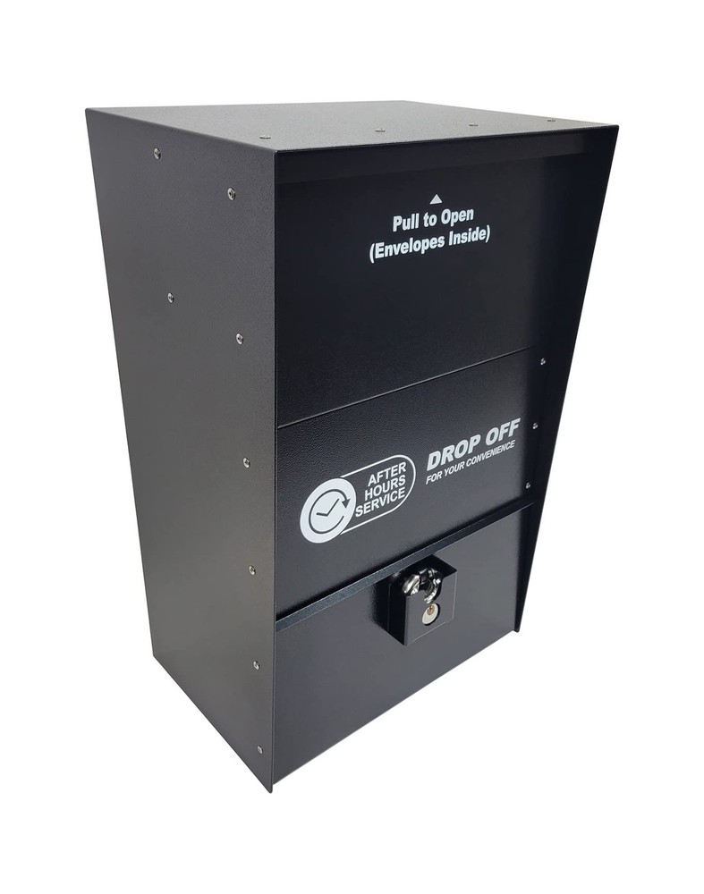 Deluxe Self-Contained After Hours Car Key Night Drop Box (Drop Box Only)
