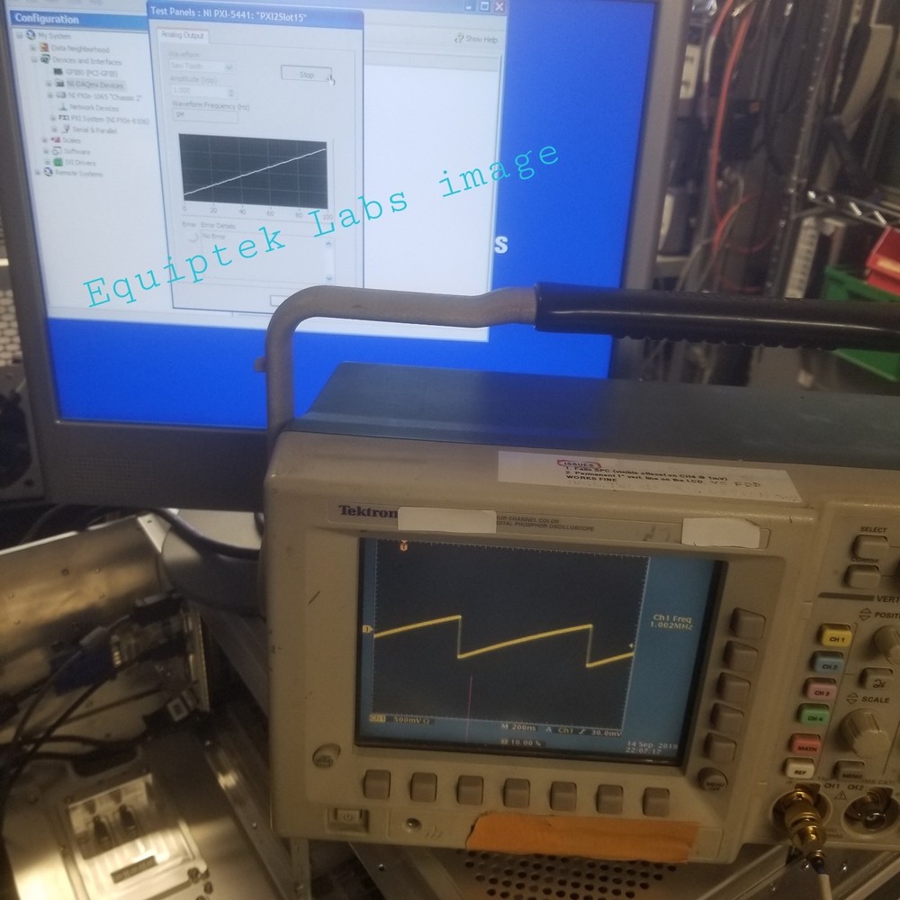 National Instruments PXI-5441 Arbitrary Waveform Generator 100 MS/s TESTED OK!