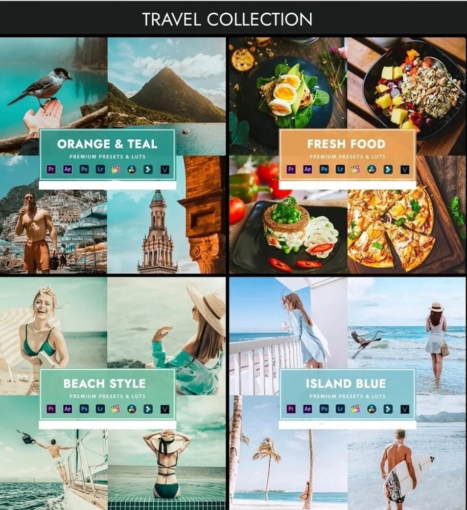 Premium ULTIMATE BUNDLE Luts&Presets + 2 bundles gift