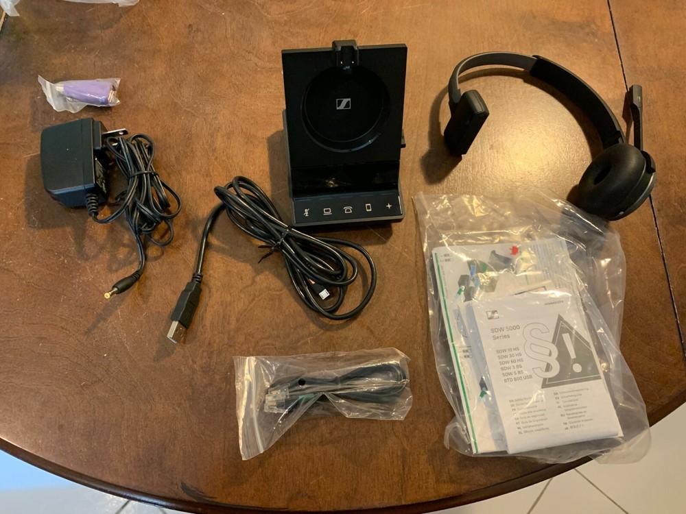 EPOS Sennheiser SDW 5036 507020 Monaural Wireless DECT Headset with Microphone