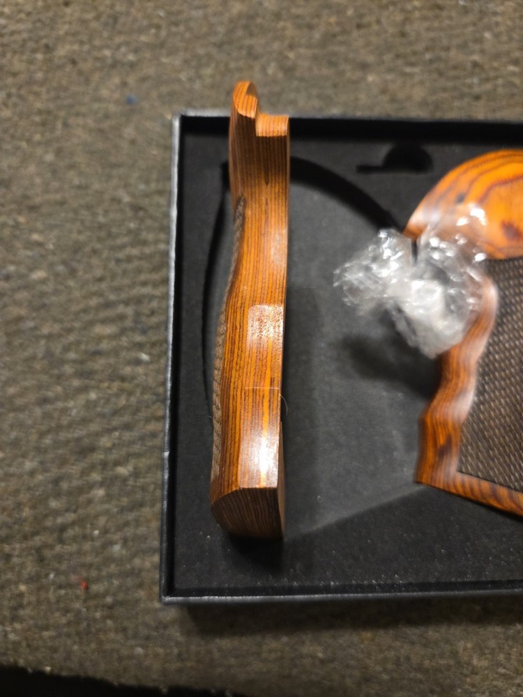 Premium Python Rosewood Laminate Wood Grips