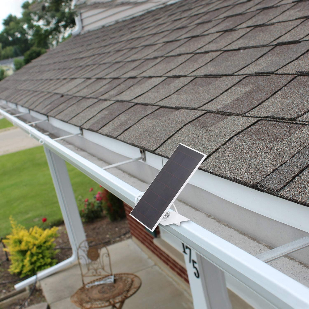 2Pack Gutter Mount Compatible with Arlo Essential Solar Panel, Arlo Pro 5S/Pro 4