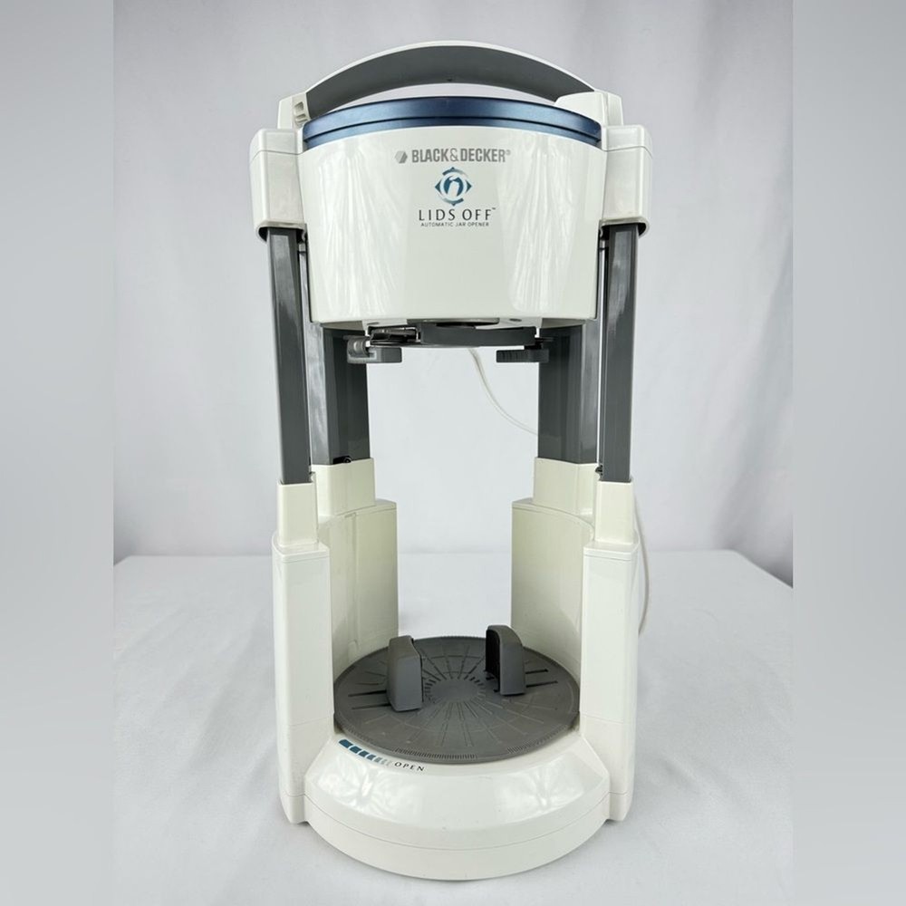 Black & Decker Lids Off Automatic Jar Opener -Tested/Working
