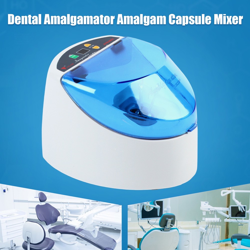 Dental Amalgamator Digital Amalgam Machine Amalgamator Capsule Mixer & Timer USA