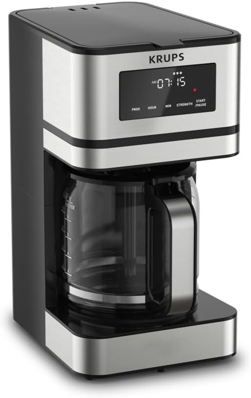 KRUPS Simply Brew Stainless Steel and 14-Cup / Programmable,