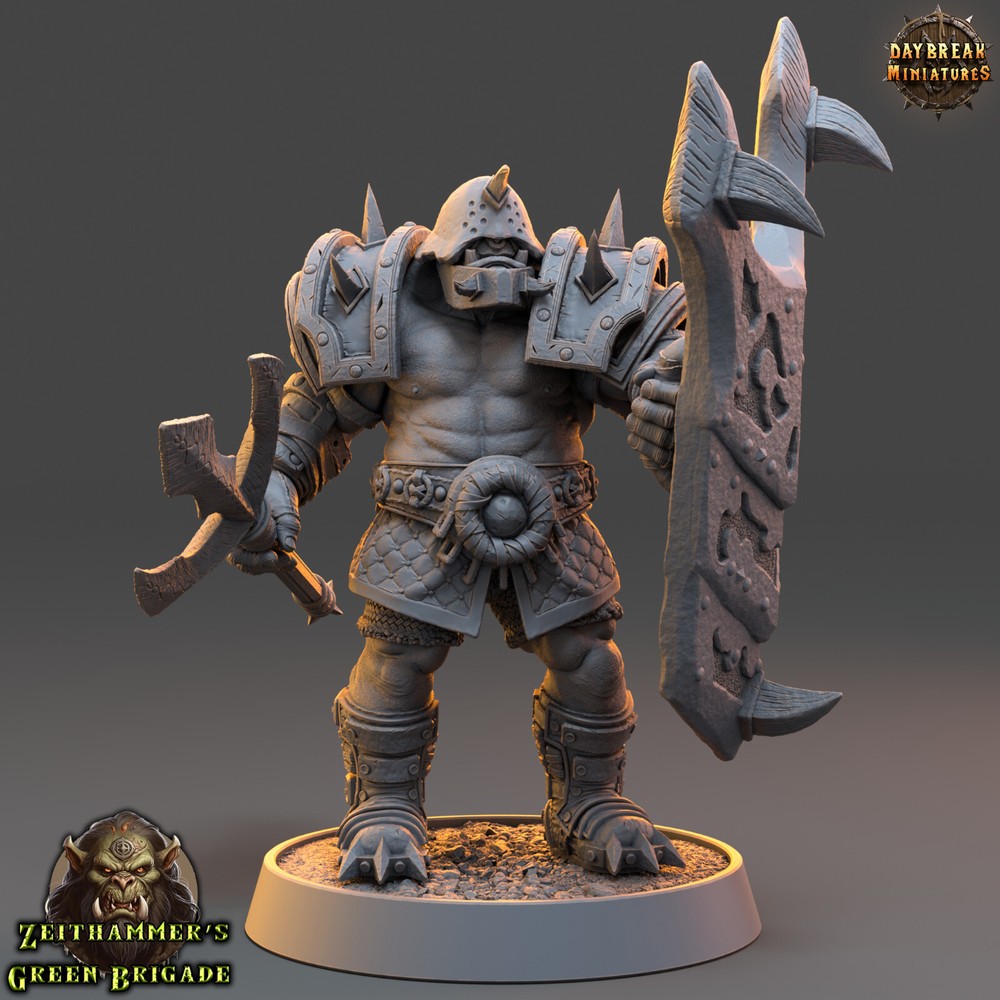 Orc Defender Harrer | DayBreak Miniatures |