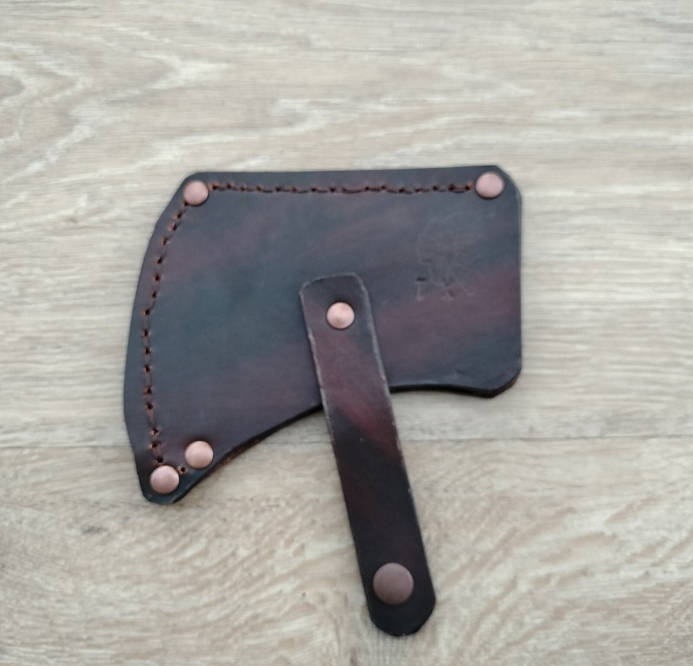 Rifle Tomahawk Leather Sheath