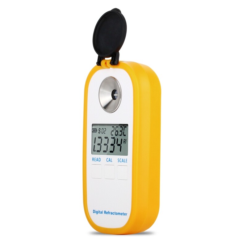Digital Brix Meter Refractometer Honey Sugar Content Tester with Range 0 to 50%