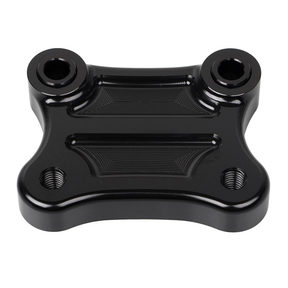 Black Aluminum Pull Plate Bracket For Harley Electra Glide Electra Glide CVO