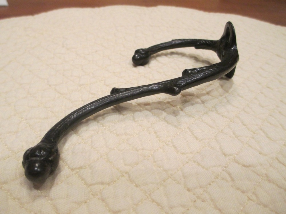 Vintage Wall Hook - Black Cast Iron
