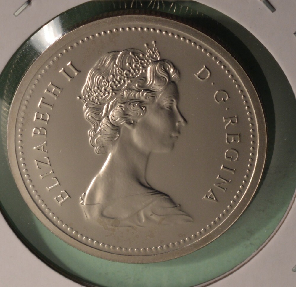 1977 Canada PL (prooflike) - $1 Dollar - from double dollar set