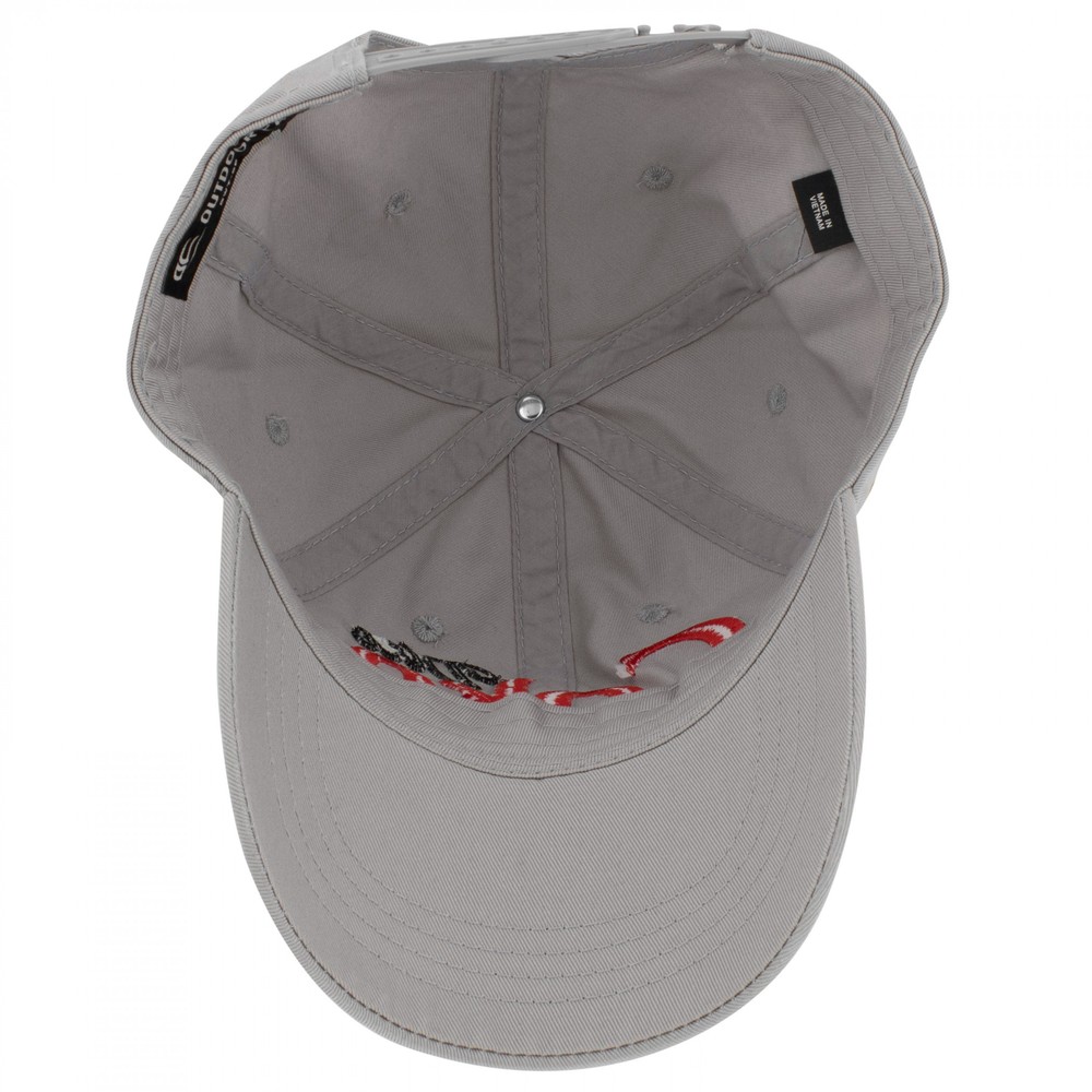 Diet Coke Embroidered Logo Grey Adjustable Hat Grey