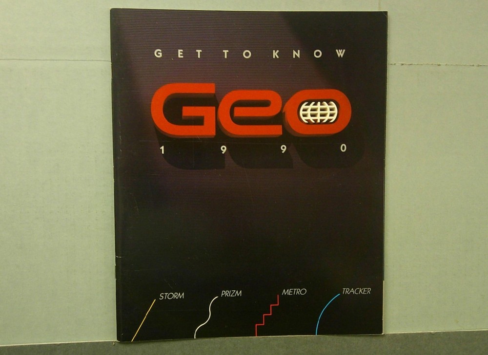 1990 Geo Sales Catalog