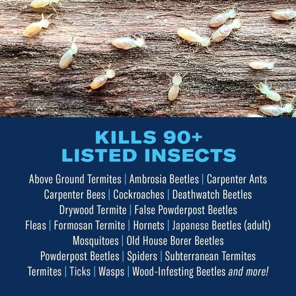 BioAdvanced Carpenter Ant & Termite Killer Plus, Concentrate, 40 oz Quick Result