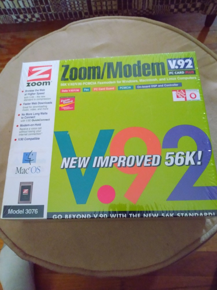Zoom Fax Modem V.92 56K