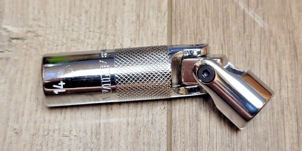 VIM Tools Pro 14mm Universal/ Flex Spark Plug Socket 3/8dr #SPMU14M