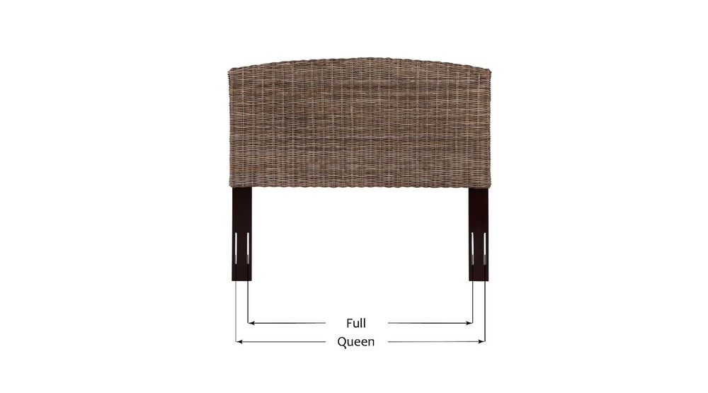 Cardiff Rattan Queen Headboard