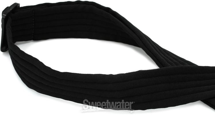 D'Addario Auto Lock Guitar Strap - Padded Black