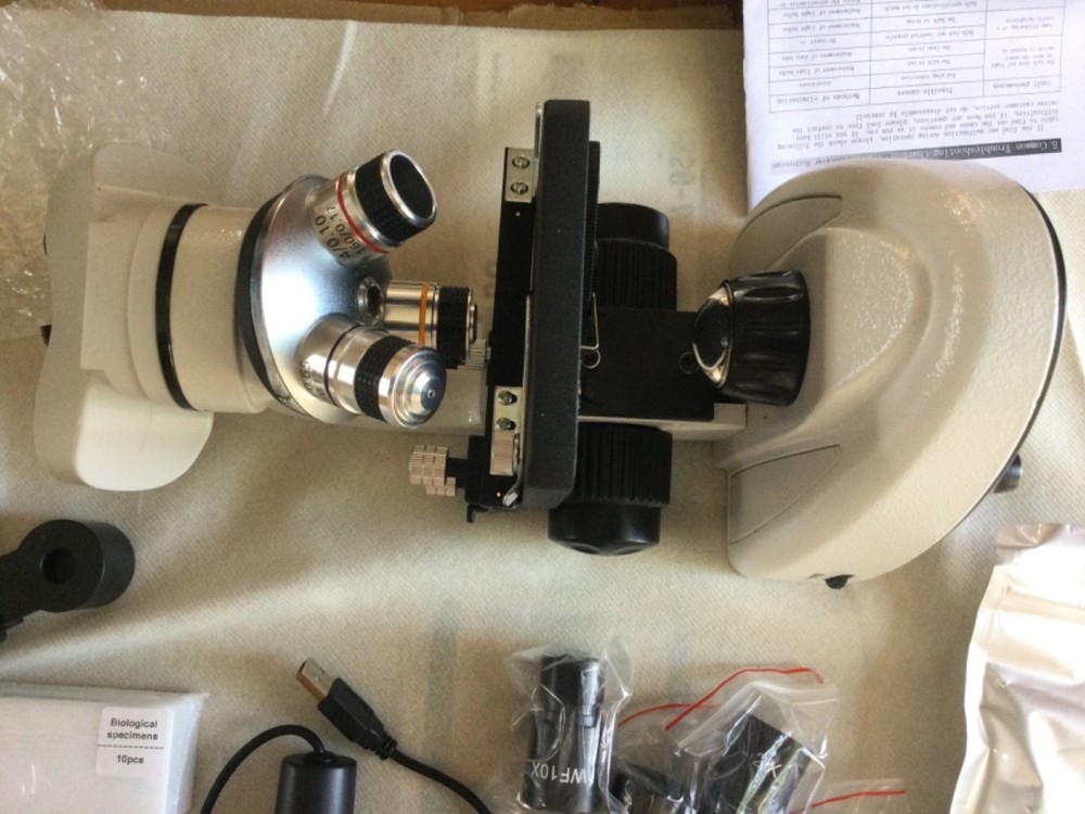 Binocular Compound Microscope 40X - 2000X Research Grade Professional