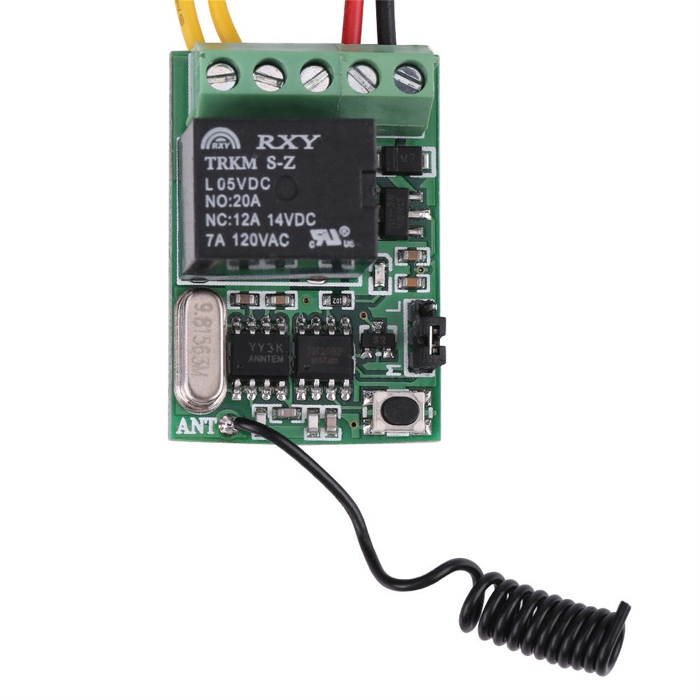 For Computer Wireless Relay Remote Control One Key Switch Receiver Transmitter