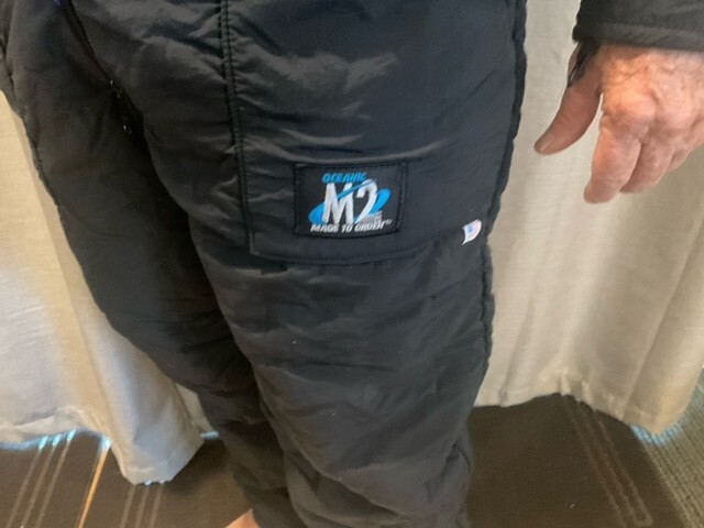 Oceanic M2 dry suit scuba xl