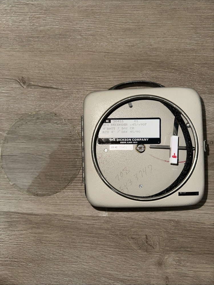 Vintage Dickson - Model SC4 - Temperature Recorder