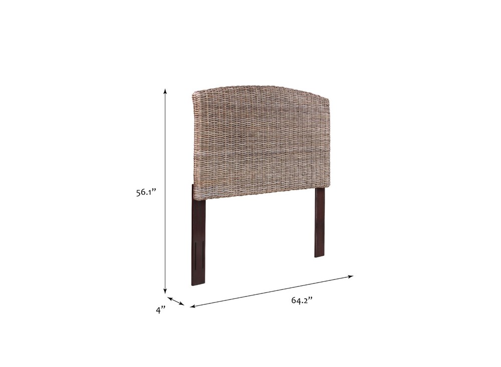 Cardiff Rattan Queen Headboard