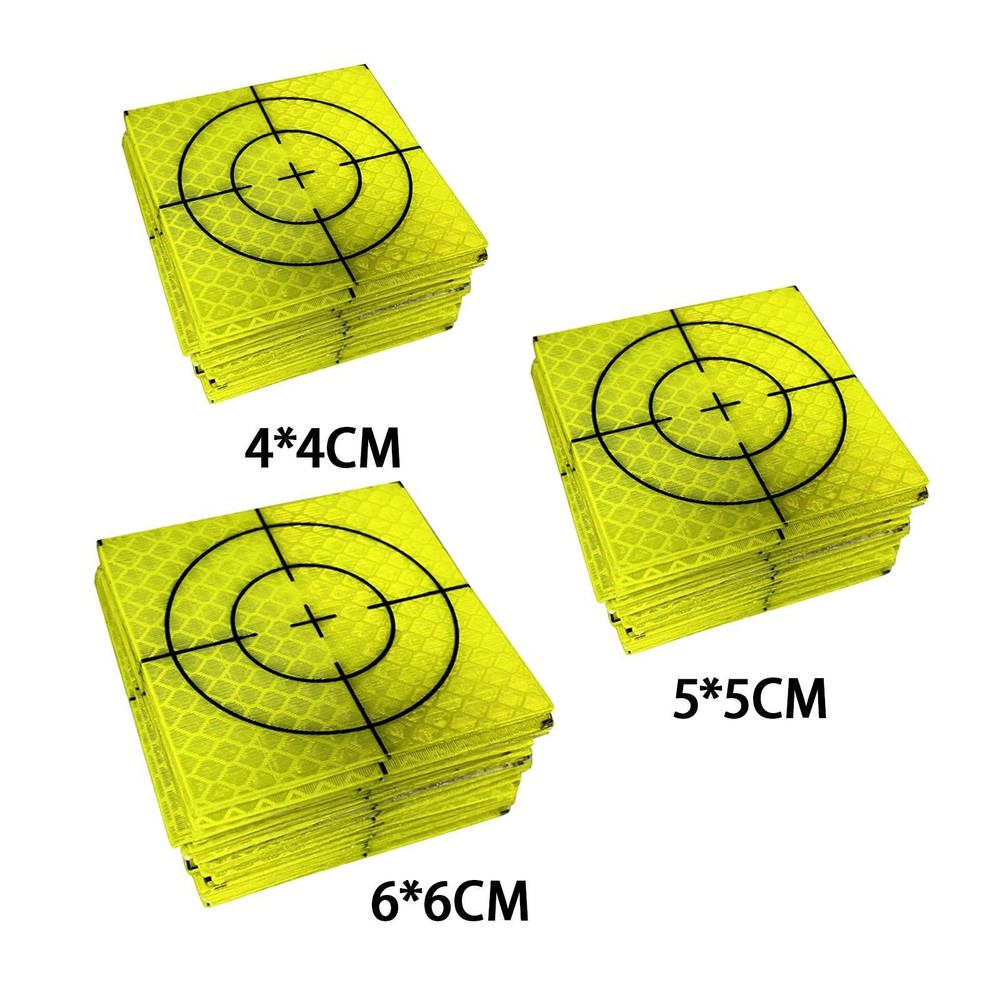 100Pcs Reflective Tape Target Reflector Target Sheets for Ship