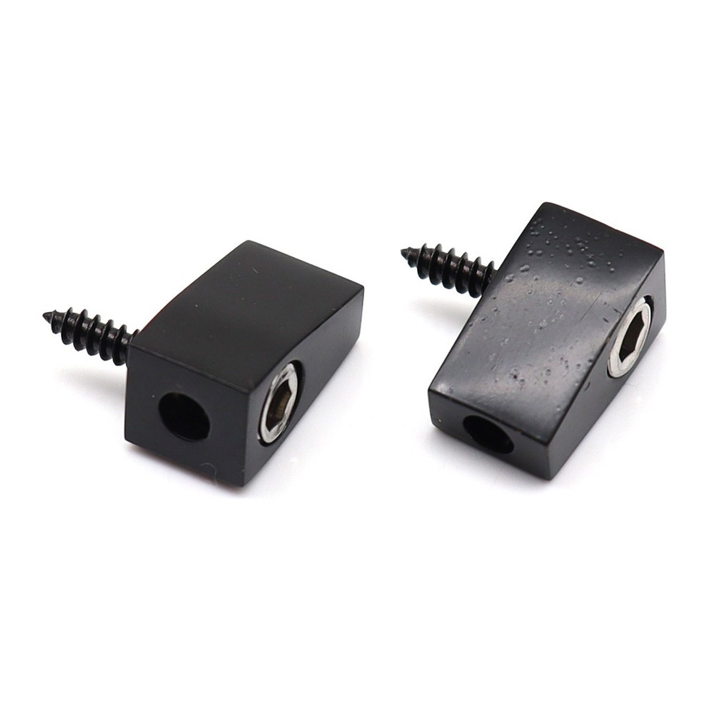 4 String Headless Bass Nuts Single String Nuts for 4 String Electric Bass Black
