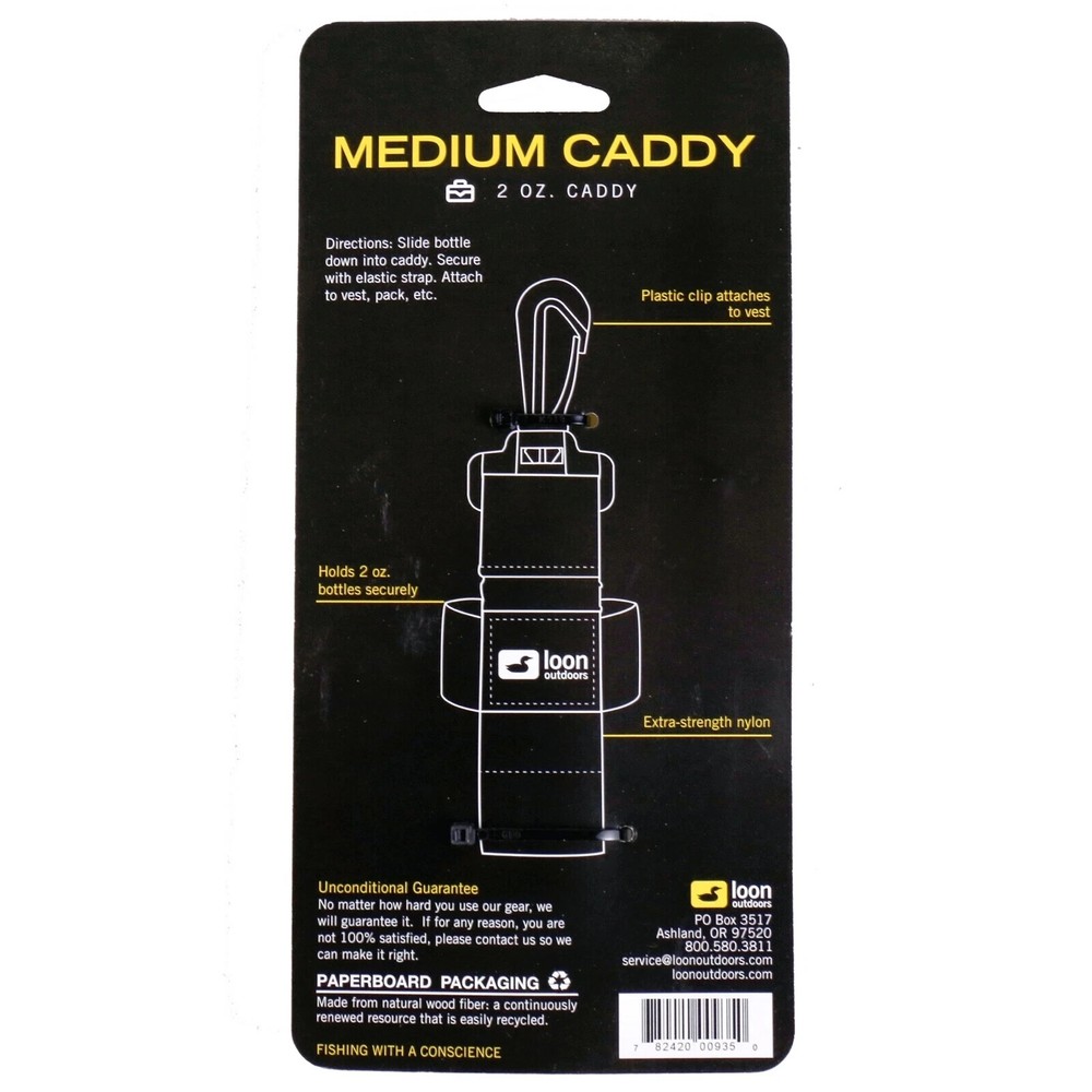 Loon Outdoors Medium Caddy 2 oz Bottle Holder - FREE SHIPPING