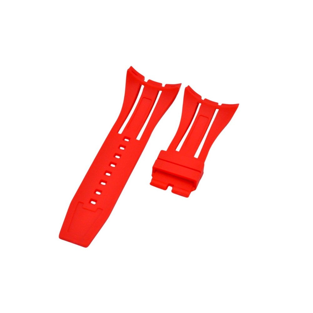 I-Force 11501 35mm Red Rubber Watch Strap For Invicta