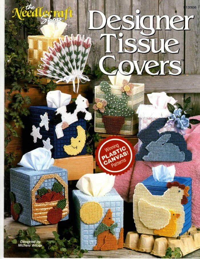 NEW THE NEEDLECRAFT DESIGNER TISSUE COVERS