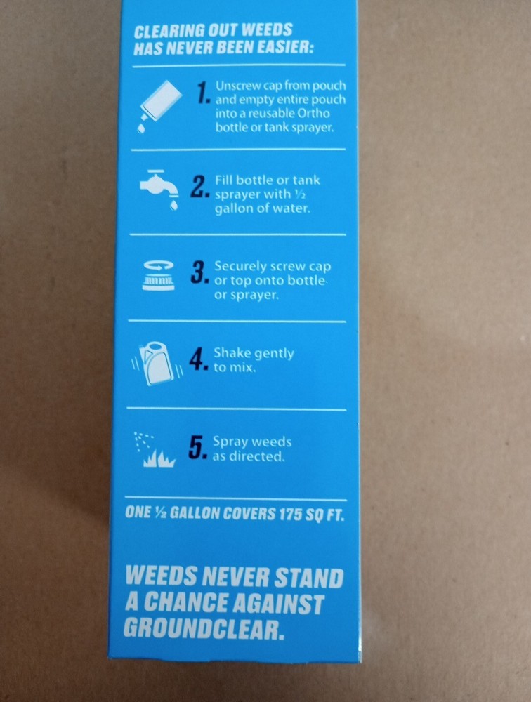 Ortho GroundClear Super Concentrate Weed & Grass Killer - 5 oz