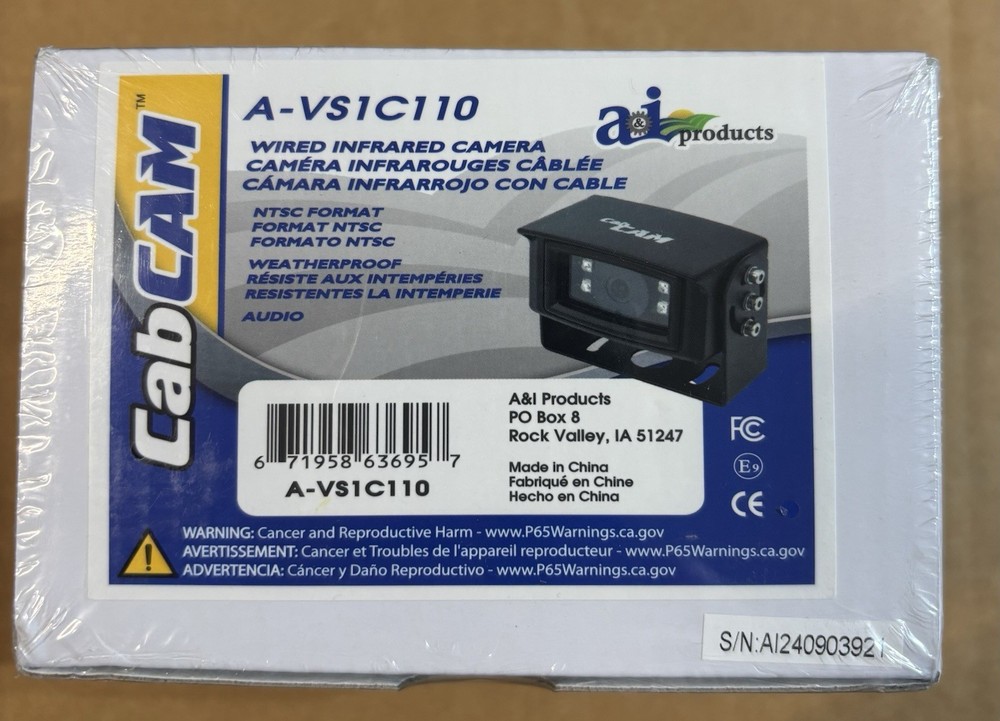A-VS1C110 	CabCAM Camera