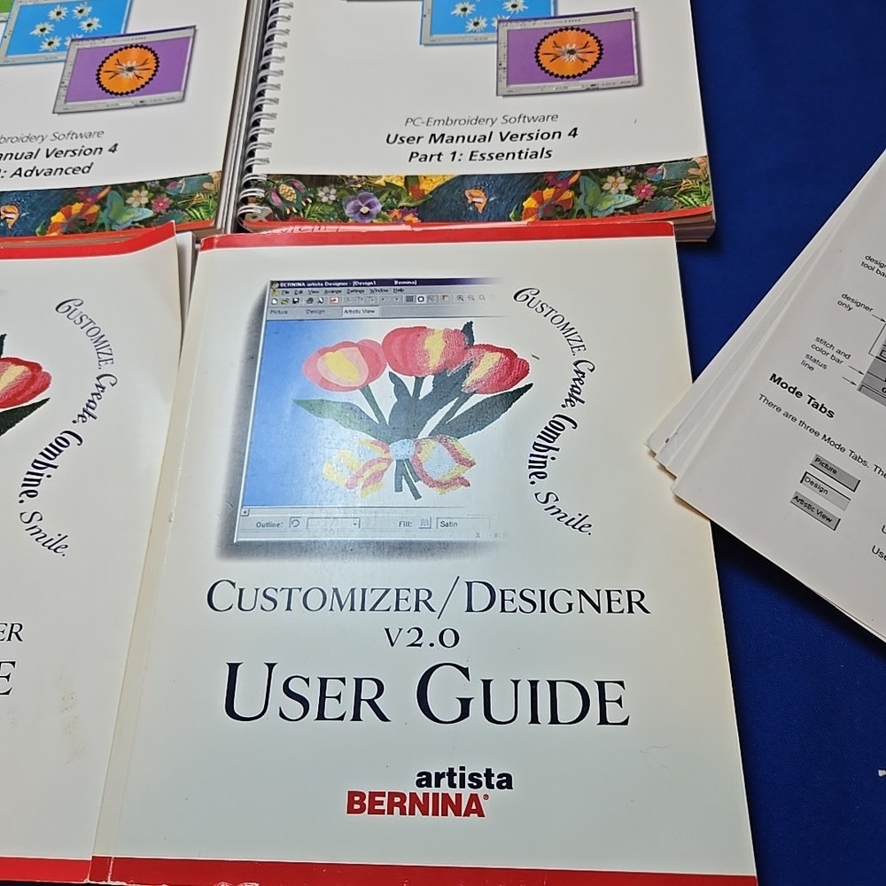 BERNINA Embroidery Software Update Designer/ Designer Plus Version 4 NO DONGLE